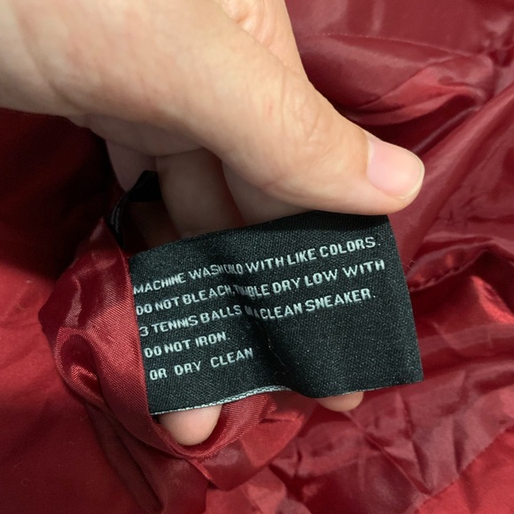 Coldwater Creek Red Down Puffer - Size XL - Picture 5 of 5